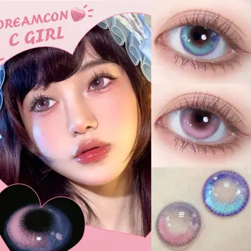Anime Cosplay Coloured Contact Lenses  Full Black  1999  The Mad Shop
