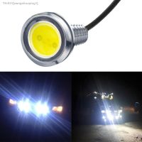 ∈♚✵ 23mm Auto DRL 12V Car Led Eagle Eye Bulb DayTime Running Turn Signal Lights Backup Reversing Parking Lamps Waterproof Fog Silver