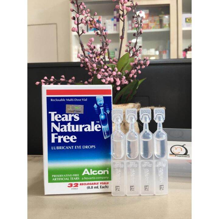 ☂alcon Tears Naturale Free Lubricant Eye Drops 08ml X 32 Vials♨ Lazada 5811