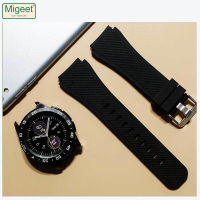 Migeet สำหรับ Samsung Galaxy Watch 3 46มม. สาย S3เกียร์,Amazfit Bip/ สายรัดซิลิโคน20/22มม. สายนาฬิกาข้อมือนาฬิกา Huawei Gt 2/2e 42มม.