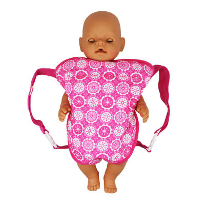 ตุ๊กตาออกไปกระเป๋าถือกระเป๋านอนสำหรับทารก,กระเป๋าเป้สะพายหลังของเล่นเกิดใหม่ขนาด43ซม. สำหรับเด็กทารกขนาด18นิ้ว