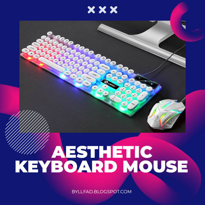 Mouse Keyboard Mechanical Aesthetic RGB Lazada Indonesia