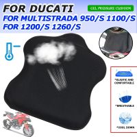 For DUCATI Multistrada 950 MTS 950S 1200 1200S 1100 1260 S Motorcycle Accessories Gel Seat Cushion Cover Pressure Air Pad Guard