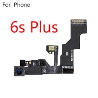 กล้องด้านหน้าขนาดเล็กอะไหล่ซ่อมโทรศัพท์สายสำหรับ iPhone 6 6S 7 8 Plus 5S SE 2020เซนเซอร์พร็อกซิมิตีกล้องหน้าโค้งหน้า