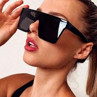 ✲✹▧ OLOPKY 2022 Oversized Square Sunglasses Women Vintage Big Frame Women Sun Glasses Fashion Shades for Women/Men Gafas De Sol