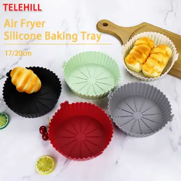 Air Fryer Silicone Baking Tray Steaming Pan Pad Special Mold for Baking -  China Baby Feeding Set and Baby Bids price