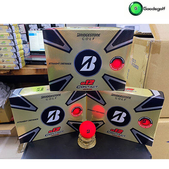 ลูกกอล์ฟ-bridgestone-e12-contact-2023-ซื้อ2แถม1