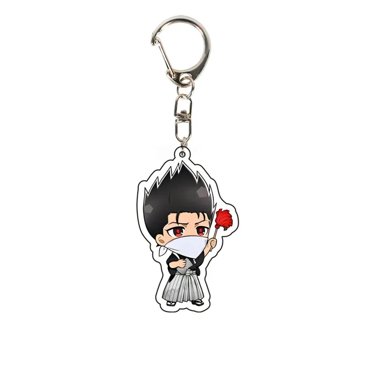 XP Blue Lock Keychain Anime Keyring Acrylic Cute Bag Pendant Cartoon Yoichi  Bachira Key Chain Gifts PX