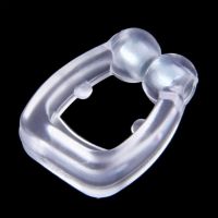 Mini Anti Snoring Device Silicone Nose Clip Night Sleeping Noise Breathing Apnea Guard Anti Ronco with Box 1pcs