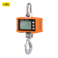 Smart Sensor Digital Hanging Scale 1000กก./2204lbs แบบพกพา Heavy Duty Crane Scale LCD Backlight Industrial Hook Scales หน่วยเปลี่ยน/เก็บข้อมูล /Tare/zero สำหรับสถานที่ก่อสร้างตลาดท่องเที่ยวตกปลากลางแจ้ง