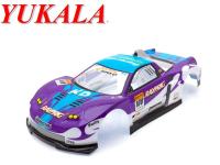 YUKALA ตัวถังทาสีพีวีซีสำหรับ1:10ชิ้นส่วนรถยนต์ RC รถแข่ง Rc 190มม. ไม่มี001 2ชิ้น/ล็อต