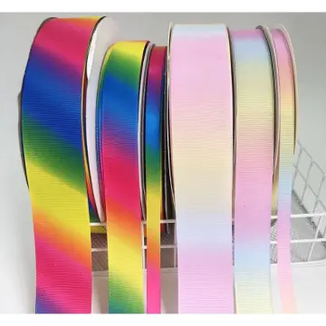 Shop Rainbow Ribbon Roll Free Shipping with great discounts and prices  online - Oct 2023