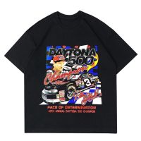 ผ้าฝ้ายแท้เสื้อยืด พิมพ์ลาย Nascar VINTAGE DALE EARNHARDT "CHAMPHIONSHIP" | เสื้อยืด ลาย Nascar RACING | เสื้อผ้าสีดํา ข  WSQQ