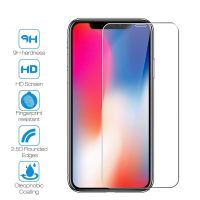 ?【ส่งจากไทย】กระจกเต็มจอ for iPhone 14 13 12 11 Pro Max Plus X Xs Xr ฟิล์มกระจก ใสเต็มแผ่นไม่มีขอบสี กับแผ่นกรองฝุ่น สำหรับ ไอโฟน