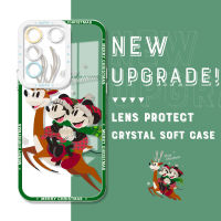 Casing Ponsel เคสการ์ตูนกันกระแทกสำหรับ Vivo V27E V27 5G V27 Pro 5G เคสมือถือใสปลอกอ่อนคลุมทั้งหมดปกป้องกล้อง