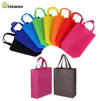 【YF】۩₪✿  20pcs Reusable Tote with Handles for kids Birthday Snacks Decoration Supplies Multi-use bag