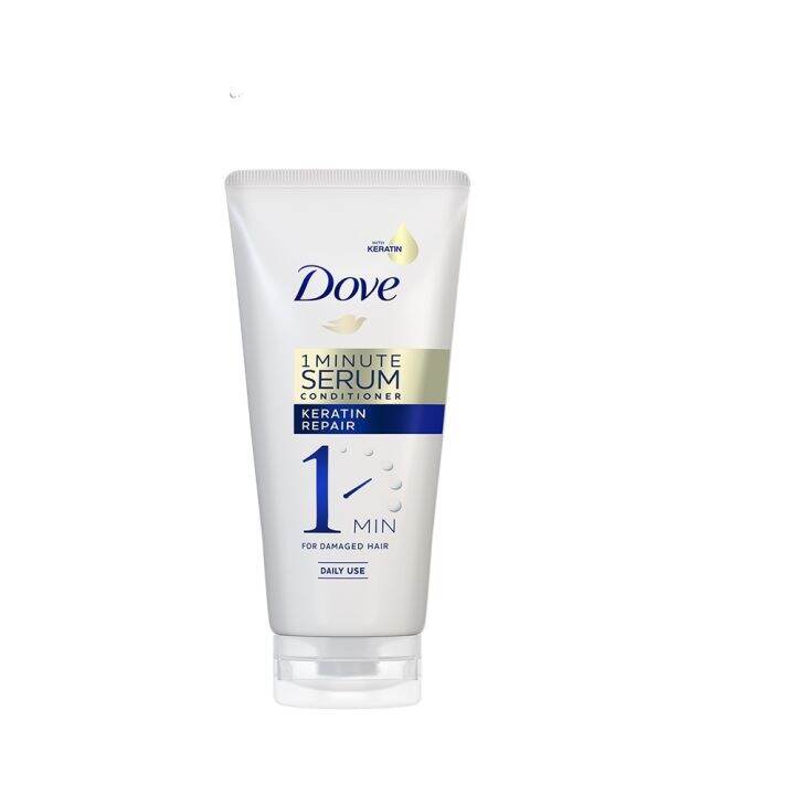 Dove 1 Minute Keratin Repair Serum Conditioner 300ml Lazada