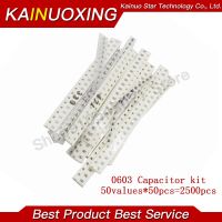 0805 SMD Ceramic Capacitor Assorted Kit 1pF~10uF 50values*50pcs=2500pcs Chip Ceramic Capacitor Samples ki