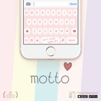 My Motto Keyboard Theme⎮(E-Voucher) for Pastel Keyboard App