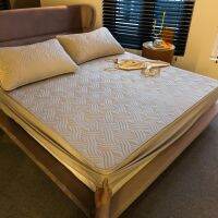 [COD] Skin-friendly brushed thickened quilted fitted sheet bed one piece breathable protective