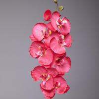 【DT】 hot  Imitation Phalaenopsis Vibrant Color Simulation Flower Fabric Decorative  Pretty Fake 3D Phalaenopsis Flower