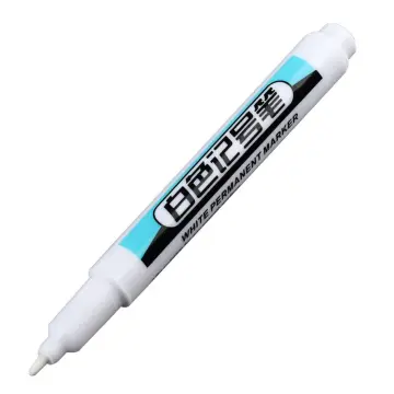 1pc White Marker Pen, Water-based Full White Highlighter Pen, 1.0mm Small  Tip, Waterproof, Special Waterproof For Woodworking Art Painting