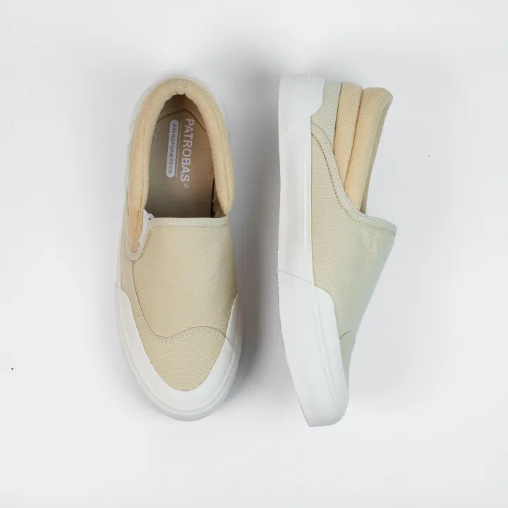 beige slip on