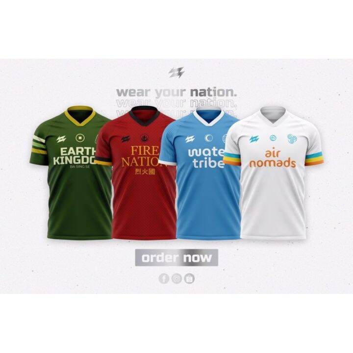 ATLA Avatar The Last Airbender Full Sublimation Jerseys Lazada PH