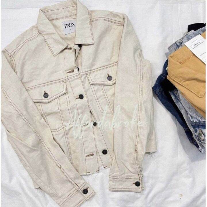 ZARA AUTHENTIC DENIM JACKET Lazada PH