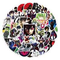 10/30/50PCS Japan Popular Anime Code Geass Lelouch C.C. Sticker For Luggage Laptop iPad Skateboard PVC Sticker Wholesale