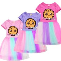 New Kids Dresses for Girls Cotton COOKIE SWIRL C Wholesale Bulk Clothes Toddler Girl Dresses Summer Elegant Little Girls Costume