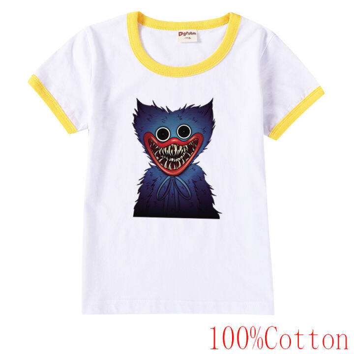 เสื้อยืดแขนสั้นลายการ์ตูนสำหรับเด็กผู้ชาย-เสื้อคอกลมทรงหลวมพิมพ์ลายใส่ได้ทุกโอกาสเสื้อยืดลายการ์ตูนสำหรับฤดูร้อนปี8788