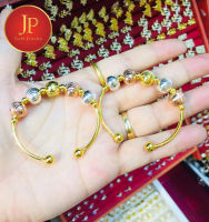 กำไลข้อมือ 2 ชิ้น ทองหุ้ม ทองชุบ สวยเสมือนจริง JPgoldjewelry