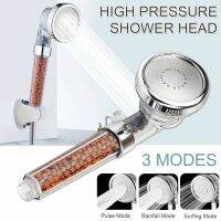 หัวฝักบัวอาบน้ำแบบ200-01สุขภาพไอออนสปา Super Shower ตัวกรองซูเปอร์คริสตัลหัวฝักบัว3 In 1 Lucky ID Store 48