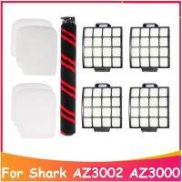 9Pcs for Shark AZ3002 AZ3000 Vacuum Cleaner Roller Brush HEPA Filter Filter Cotton Replacement Spare Parts