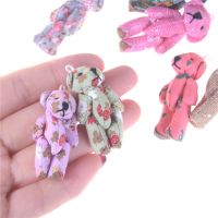 【CC】 5pcs/Lot 4.5CM Soft Joint Bears Wedding Gifts Kids Cartoon Couple