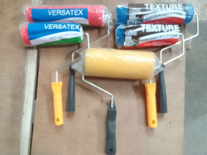 VERSATEX / TEXTURE PAINT ROLLER 7"/9" WITH HANDLE ROLLER FOR PERMATEX ...