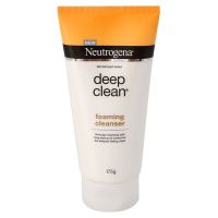 Neutrogena Deep Clean Foaming Cleanser โฟมล้างหน้า นูโทรจีนา ดีพคลีน โฟมมิ่ง คลีนเซอร์ 175g.