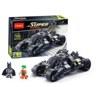 Chalee Toys ตัวต่อ JISI 7105 Batman Bat Mobile Batwing Tumbler รถ รถแบทแมน แบทแมน คาร์