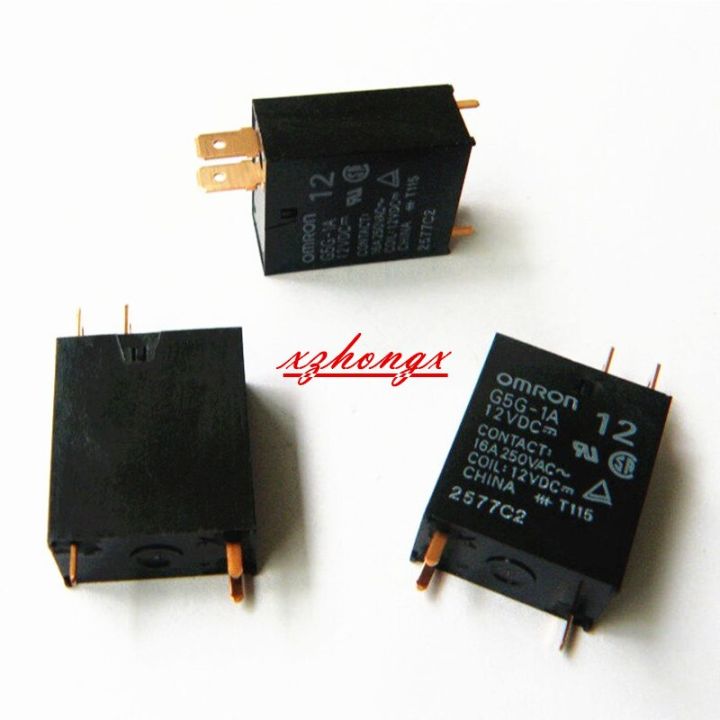 Hot Selling NEW 12V Relay G5G-1A-12VDC G5G1A G5G-1A 12VDC DC12V 12V 16A 250VAC 3PIN