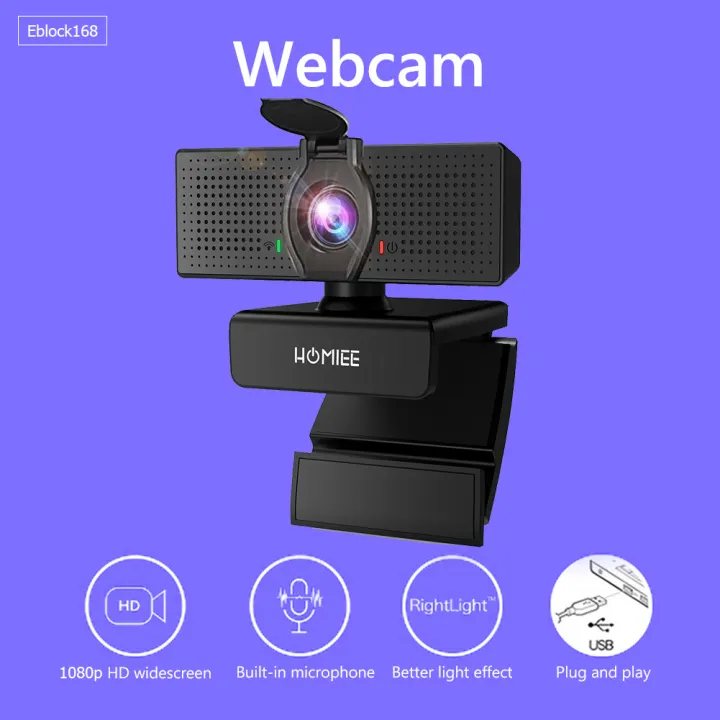 Full HD 1080P cam for PC cam for Online Teaching Video Calling