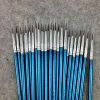 100Pcs/Set Fine Thin Hook Line Nylon Pen Paint Brush Drawing Art #0 #00 #000 Watercolor Art Supplies Painting Drawing Painting Supplies