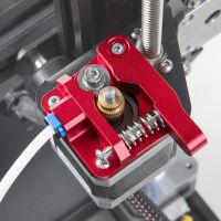 CREALITY 3D Red Metal MK8 Extruder Aluminum Alloy Block Bowden Extruder 1.75mm Filament For CREALITY 3D Printer Nails  Screws Fasteners