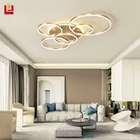 YONUO Ceiling light led room light bedroom light living room light room decoration light beautiful light golden circle acrylic light white light 220v