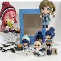 อะนิเมะ Yuru Camp Shima Rin Kagamihara Nadeshiko 903 981 1097 Action Figure ของเล่นตุ๊กตาน่ารักสร้างสรรค์คริสต์มาสของขวัญเด็ก