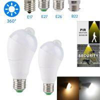 [Super bright bulb] PIR หมุนหลอดไฟ LED 5วัตต์7วัตต์ Motion Sensor แสง E17 B22 E26 E27สำหรับทางเดินบ้าน