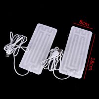 1 Pair 8cmx18cm 5V USB Heated Socks Carbon Fiber Pads Electric Heated Insoles Winter Warm Arm Hands Waist Heated Gloves