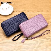 Womens Organ Wallet Large Capacity Leather Bag Rfid Womens Handbag Top Layer Cattle Wallet Women Bag Ladys Purse Wholesale