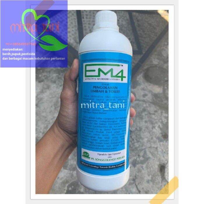 effective microorganism-4 EM4 PENGOLAHAN LIMBAH DAN TOILET 1liter ...