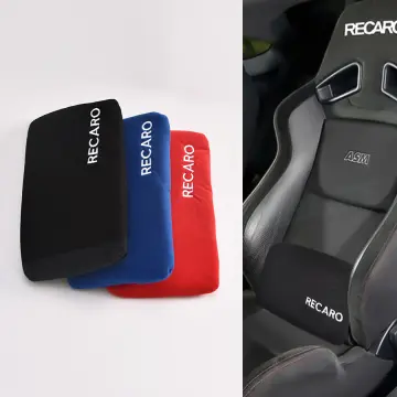 1X JDM RECARO BRIDE Racing Tuning Pad Head Rest Lumbar pad Cushion Bucket  Seat